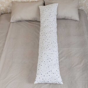 Подушка для вагітних І-150 з напірником Бязь, холофайбер