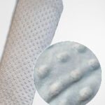 Колір 200: Світло-сірий плюш з рельєфом Горох