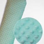 Колір 202: М'ятний плюш з рельєфом Горох