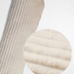 Колір 206: Молочний плюш у Смужку