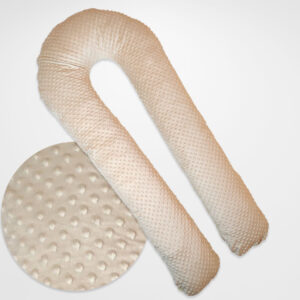 Подушка для вагітних U-340 з напірником Плюш, холофайбер